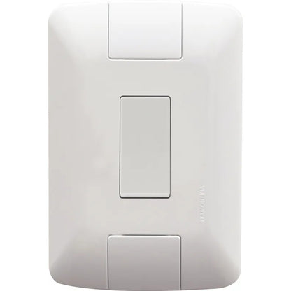 Interruptor Paralelo 6A Branco Com Placa Aria Tramontina