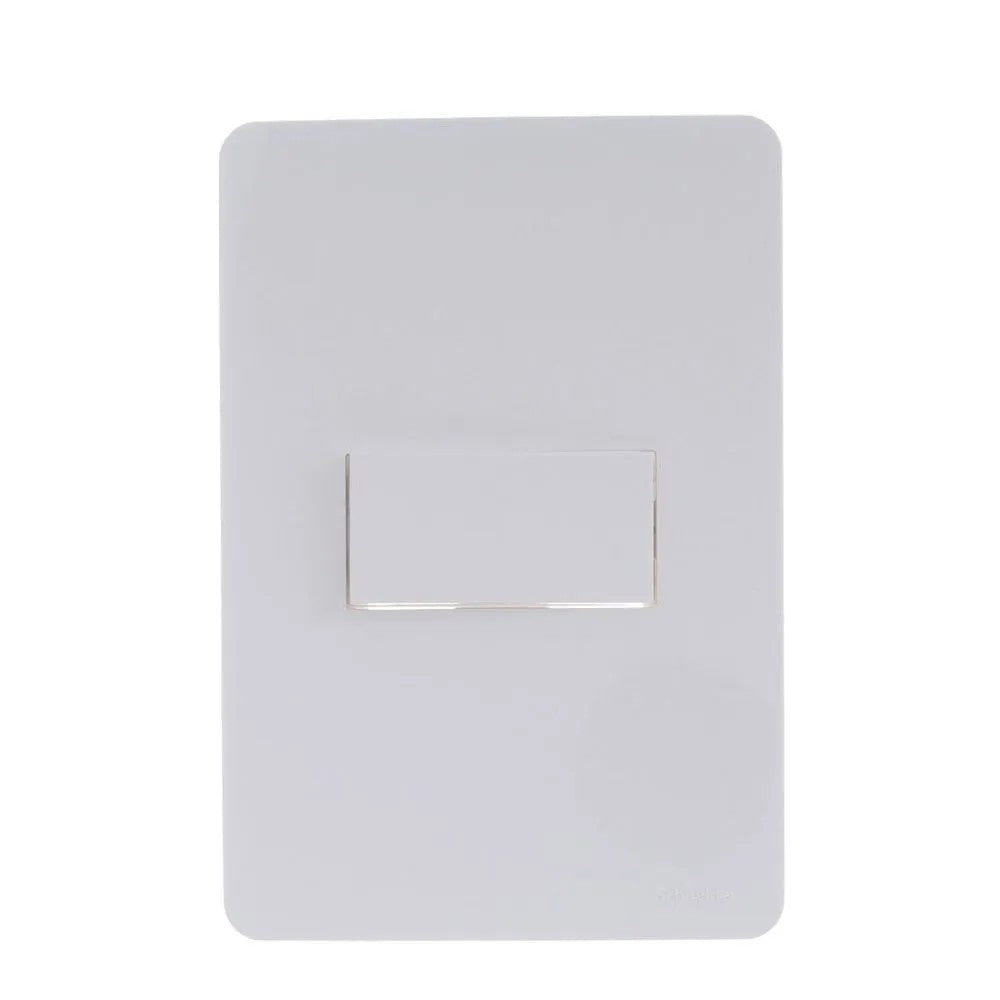 Interruptor Simples 10A Branco com Placa Orion S71310104 Schneider