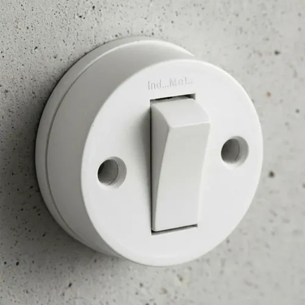 Interruptor Sobrepor Simples Branco Interneed 47674