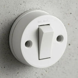 Interruptor Sobrepor Simples Branco Interneed 47674
