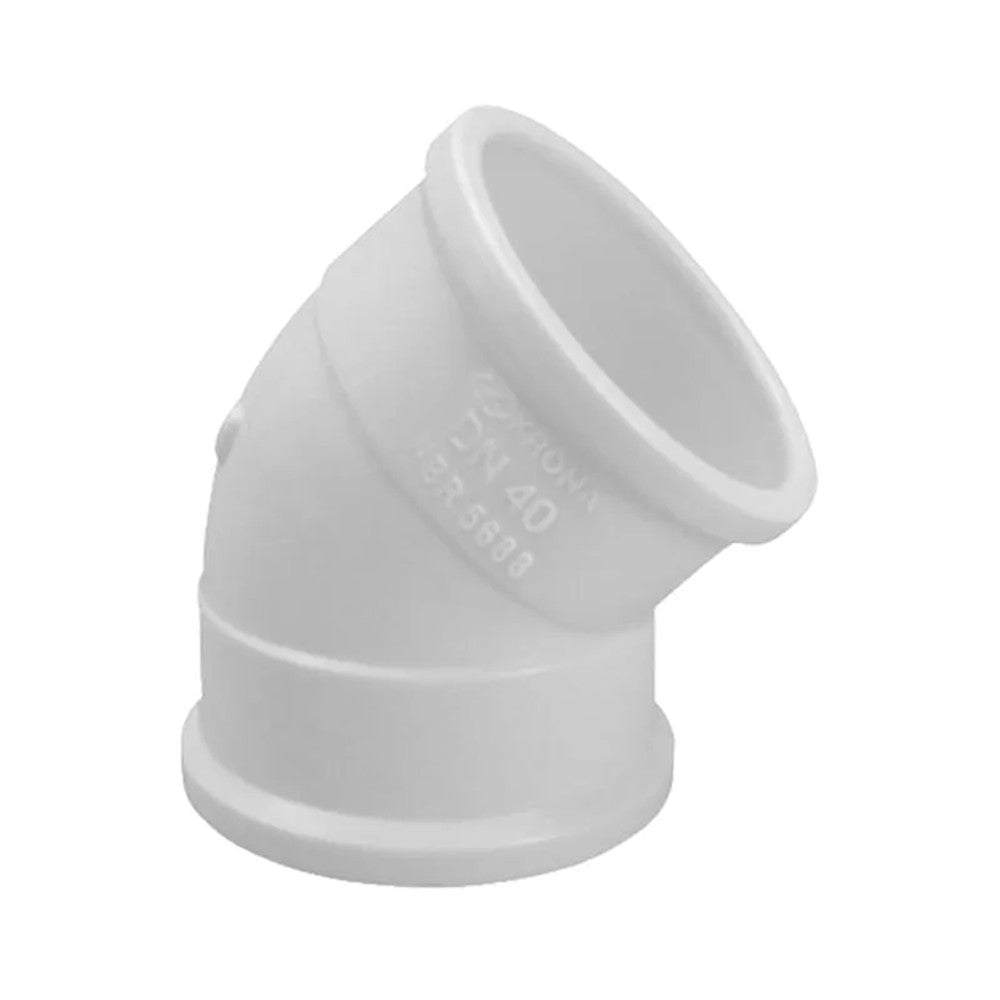 Joelho Esgoto 45º 40mm Krona