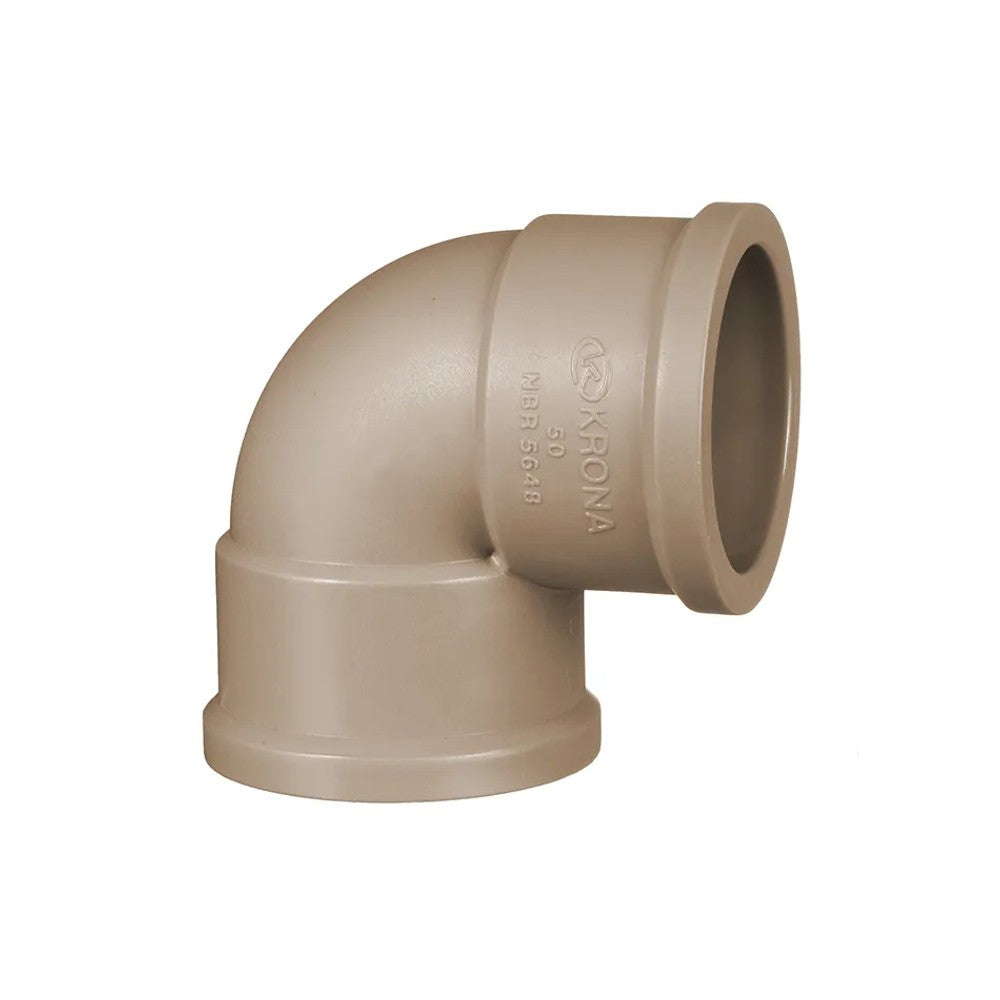 Joelho Esgoto 90º Soldável 50mm Krona