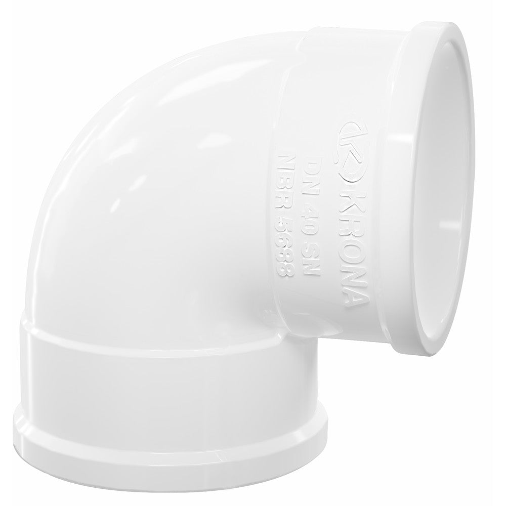 Joelho Esgoto 90 Graus 75mm Krona