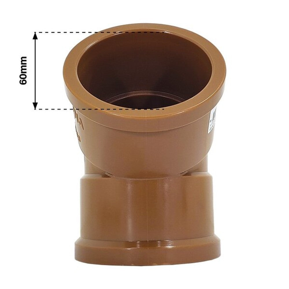 Joelho Soldável 45º 60mm Krona