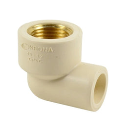 Joelho de Transição 90º com Rosca Fêmea Ultratemp 15mm x 1/2 Polegada Krona