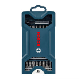 Jogo de Pontas e Bits com 25 Peças Aparafusador Bosch