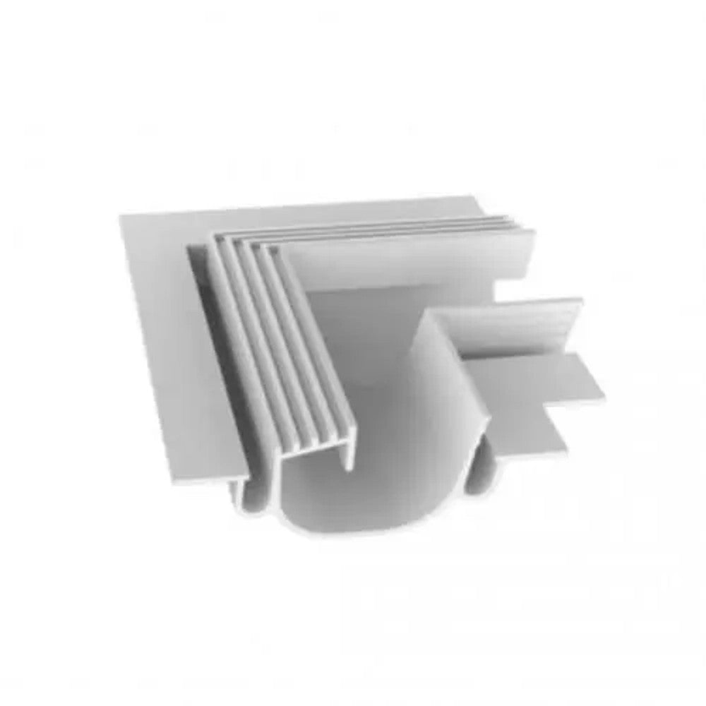 Junção Direita Line Up 137x137x35mm Branco New Line