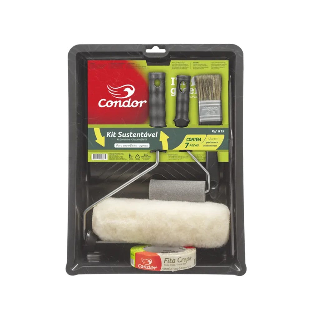 KIT PINTURA 7 PEÇAS 819 CONDOR