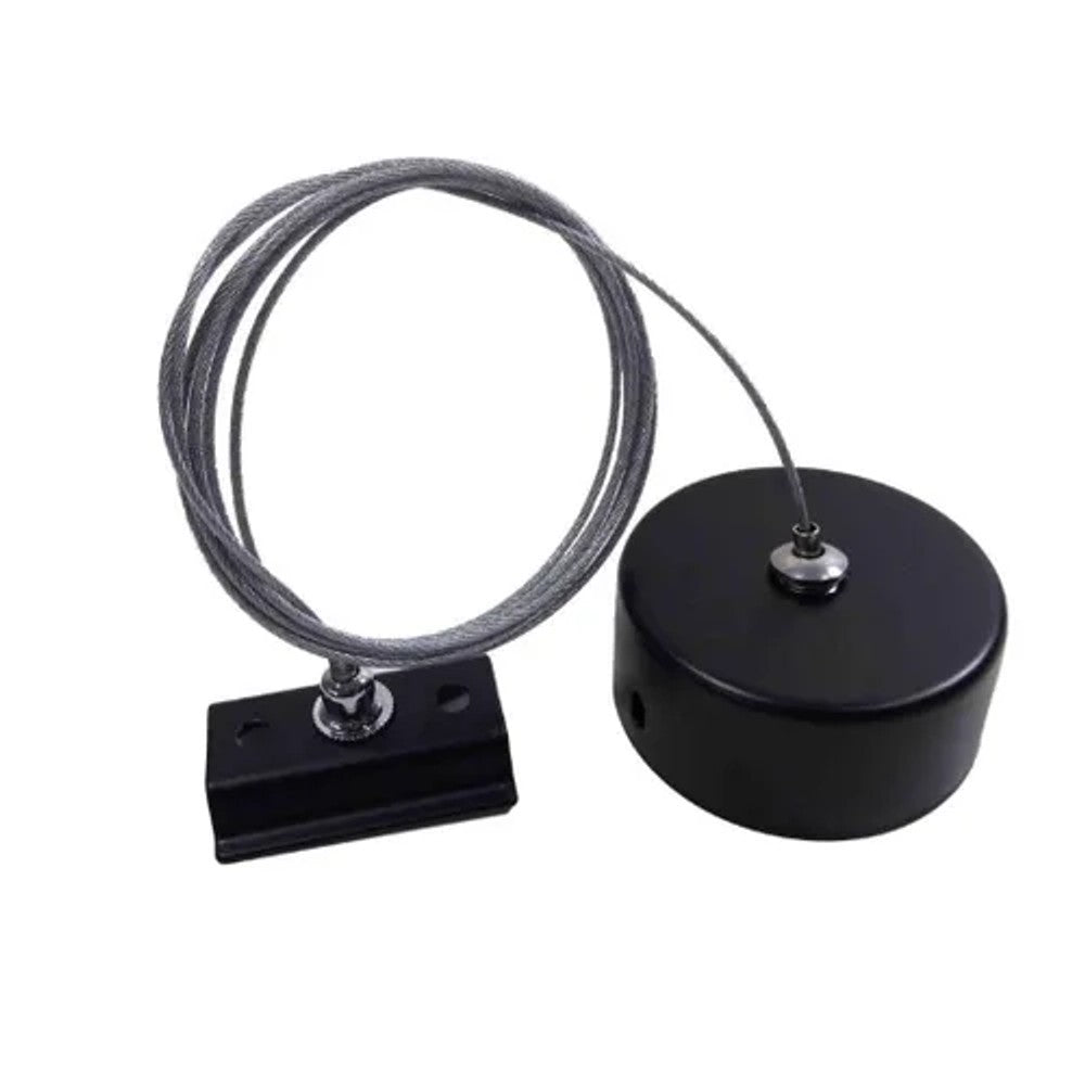 KIT SUSPENSÃO PARA TRILHO PRETO PIX ILUMINAÇÃO