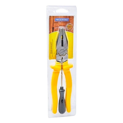Kit Alicate Universal 8" + Chave Fenda Tramontina
