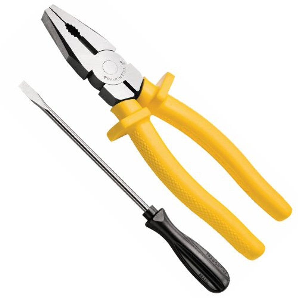 Kit Alicate Universal 8" + Chave Fenda Tramontina