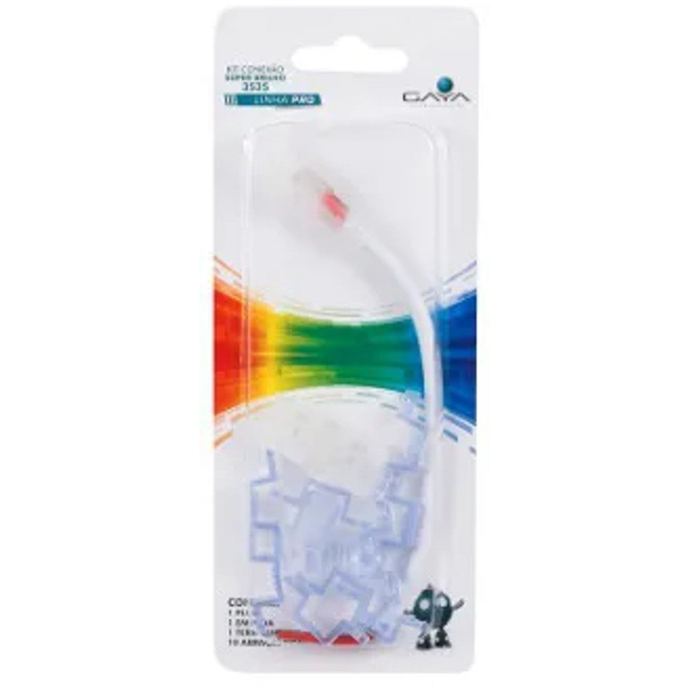Kit Conexão para Fita de LED Gaya 1157 Transparente Bivolt