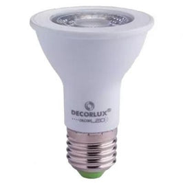 Lâmpada LED PAR20 7W 6500K 38º IP54 DECORLUX