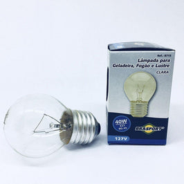 Lâmpada para Geladeira e Fogão E27 40W 127V Clara