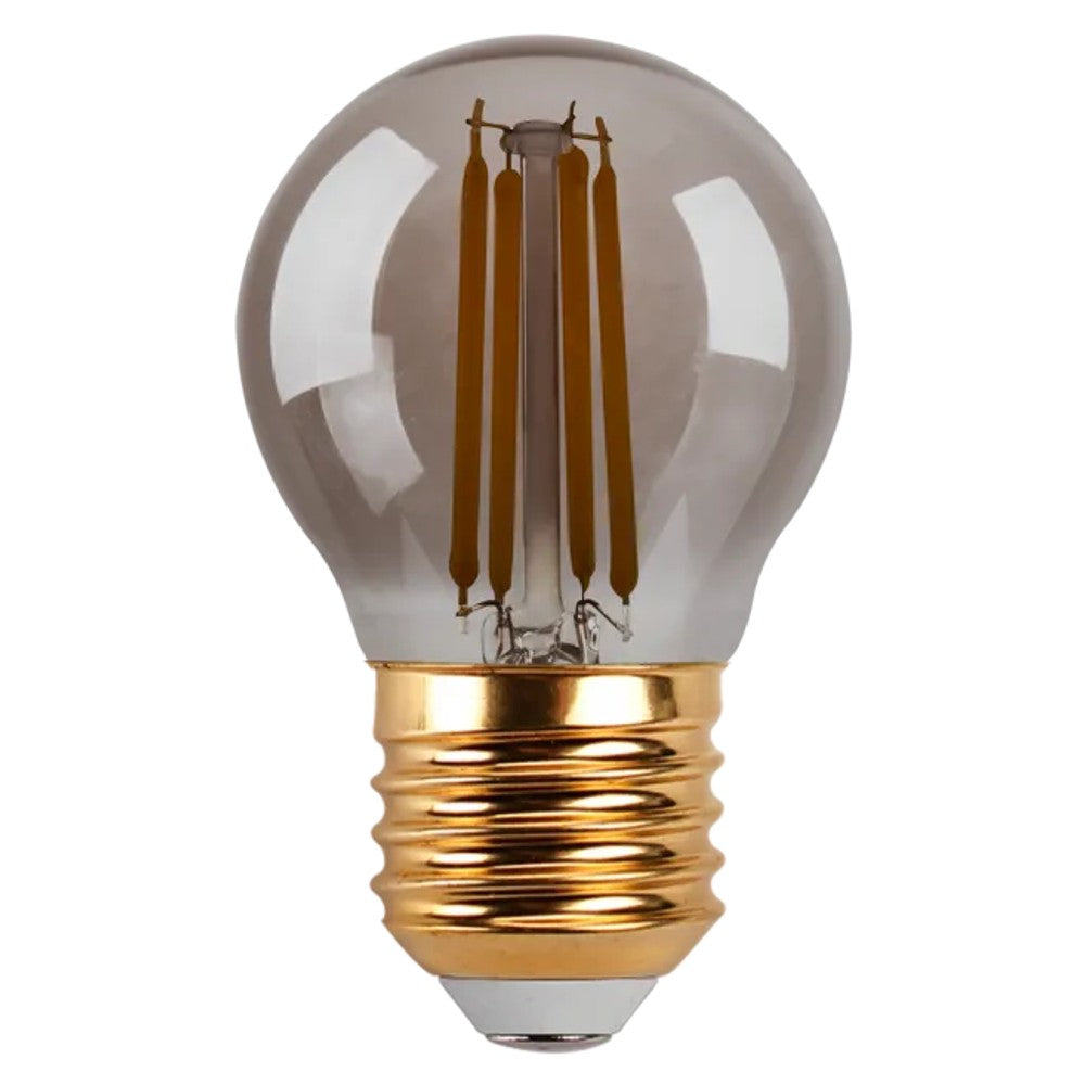 LAMPADA LED BOLINHA FILAMENTO 4W 2400K FUME G45 PIX