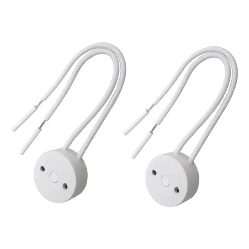 LUMIBRAS Soquete Tomadinha Rabicho p/ Lâmpada Fluorescente LED 2 Peças