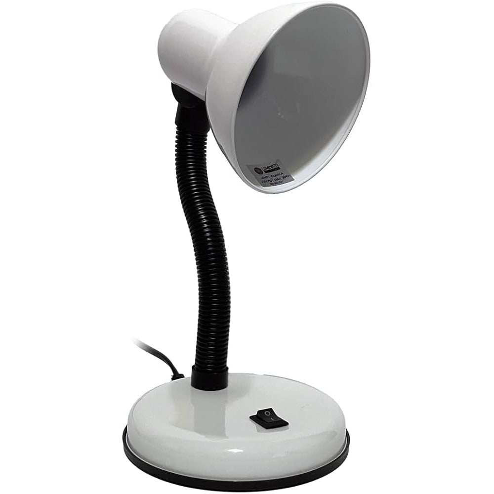 LUMINARIA DE MESA VIKING BRANCO BIVOLT LM LM406 LUMINATTI