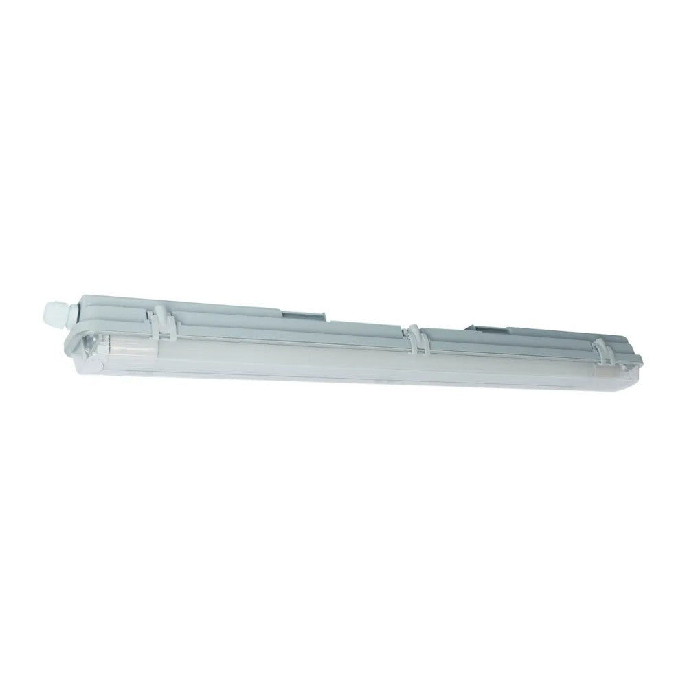 Luminária Hermética LED 2 Lâmpadas T8 60cm