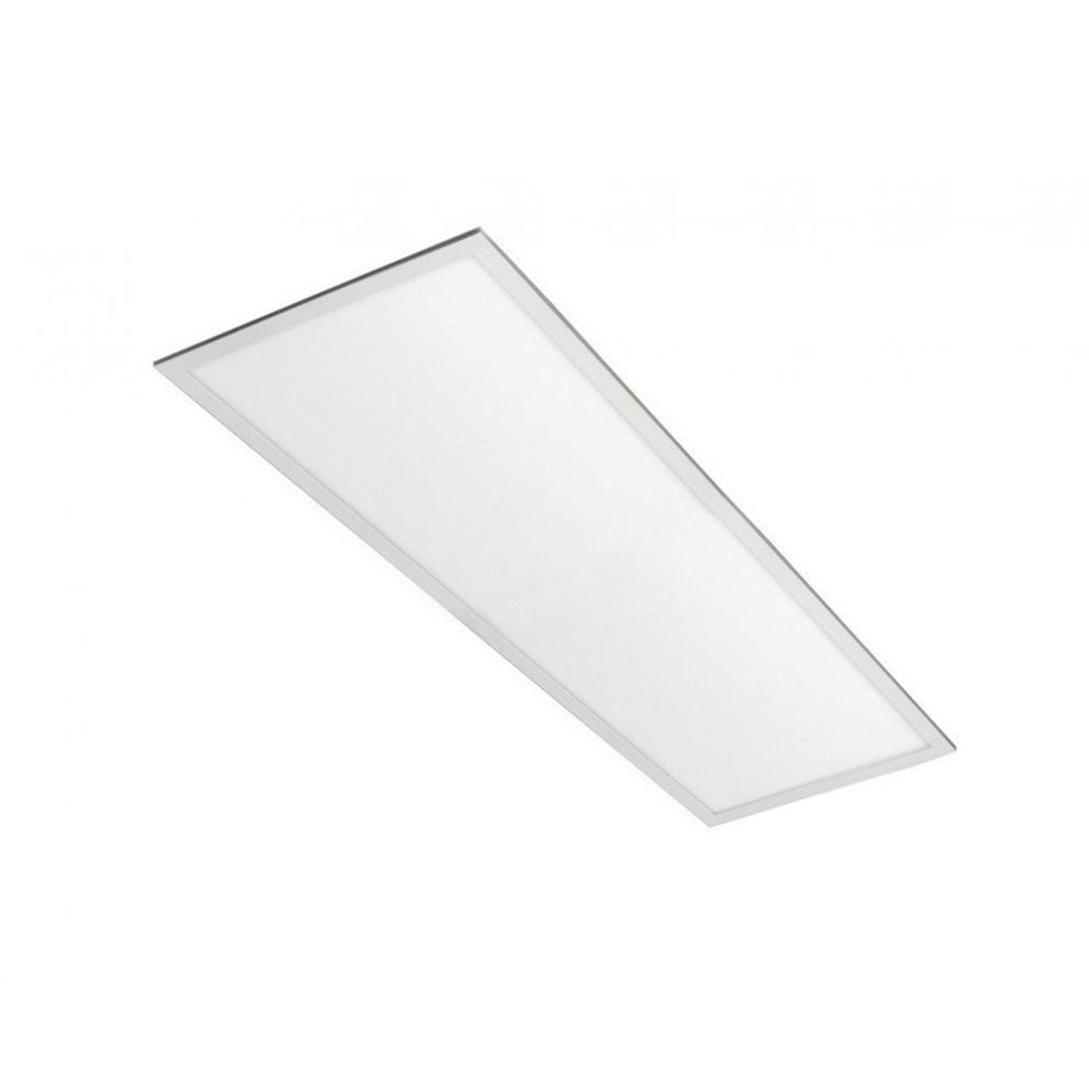 Luminária LED Embutir Retangular 48W 6500K 120x30cm Branco PIX