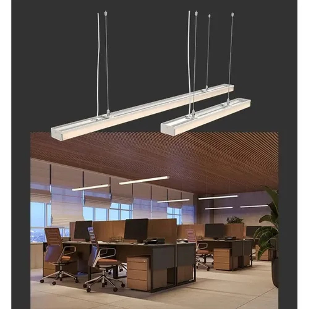 Luminária LED Sobrepor Plane 32W 4000K 120 Graus Preto Stella
