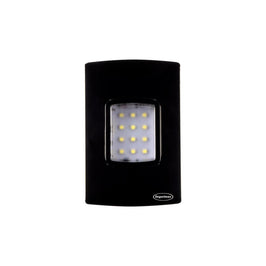 Luminária de Emergência 100LM Embutir Preto Segurimax
