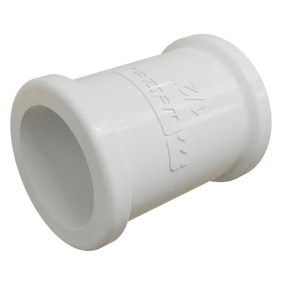 Luva PVC Branca Sem Rosca 1/2 Polegada Pratica Wetzel