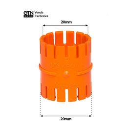 Luva PVC Pressão 20 mm 1/2 Laranja Krona