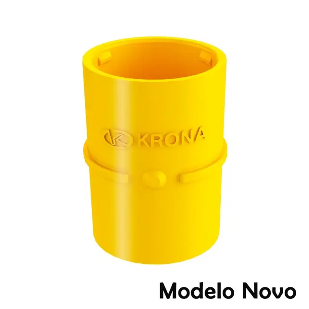Luva PVC Pressão 32 mm Amarela Krona