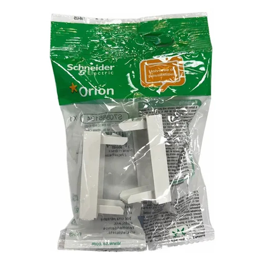 Módulo Cego 1/2 Branco Orion Schneider 2 Peças