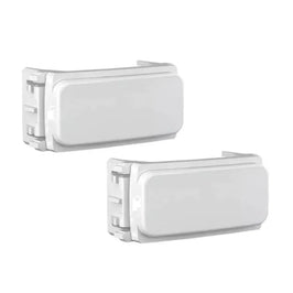 Módulo Cego 1 Posto com 2 Peças Branco Linha Composé WEG