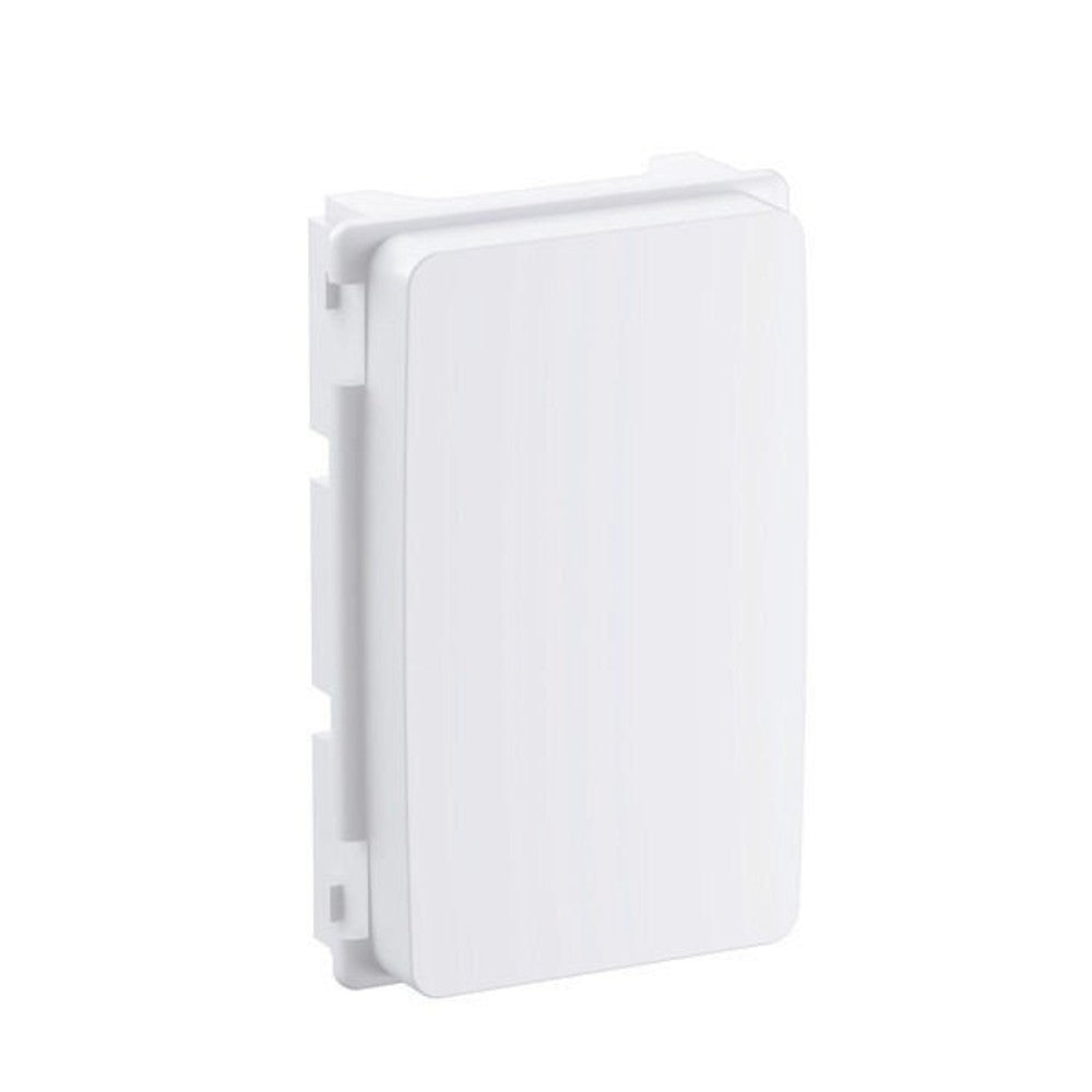 Módulo Cego 3 Postos Zeffia Branco 680166CZ ZEFFIA