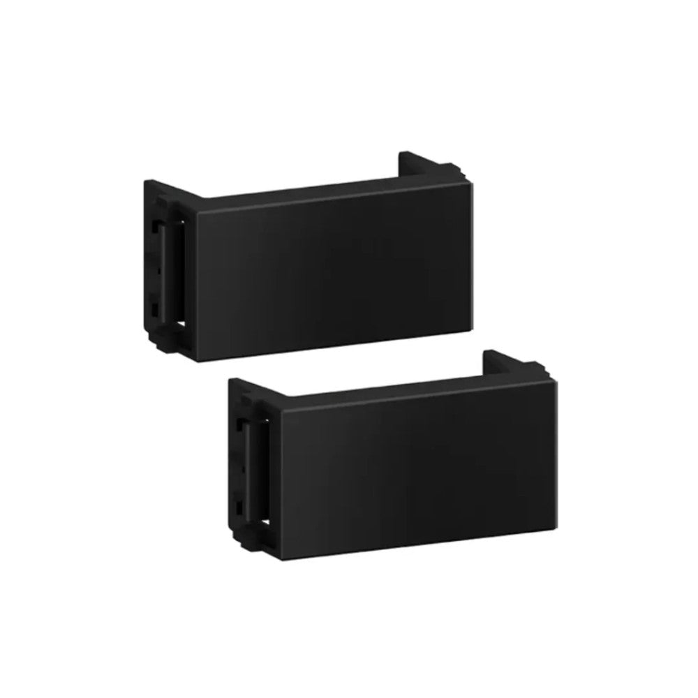 Módulo Cego com 2 Peças Preto Refinatto WEG