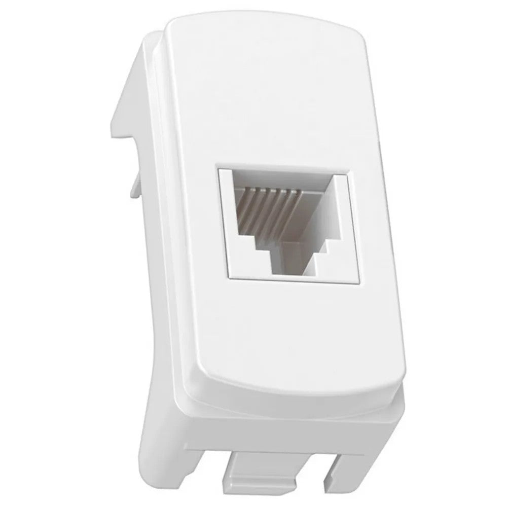 Módulo Tomada RJ11 2 Fios Miluz Schneider Branco