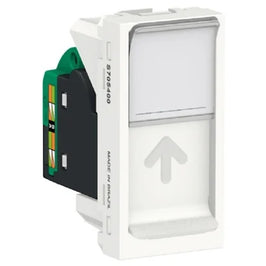 Módulo Tomada RJ45 8 Fios CAT5E Branco Orion Schneider