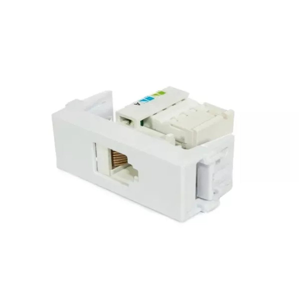 Módulo para Conector RJ45 com 2 Peças Branco Refinatto WEG