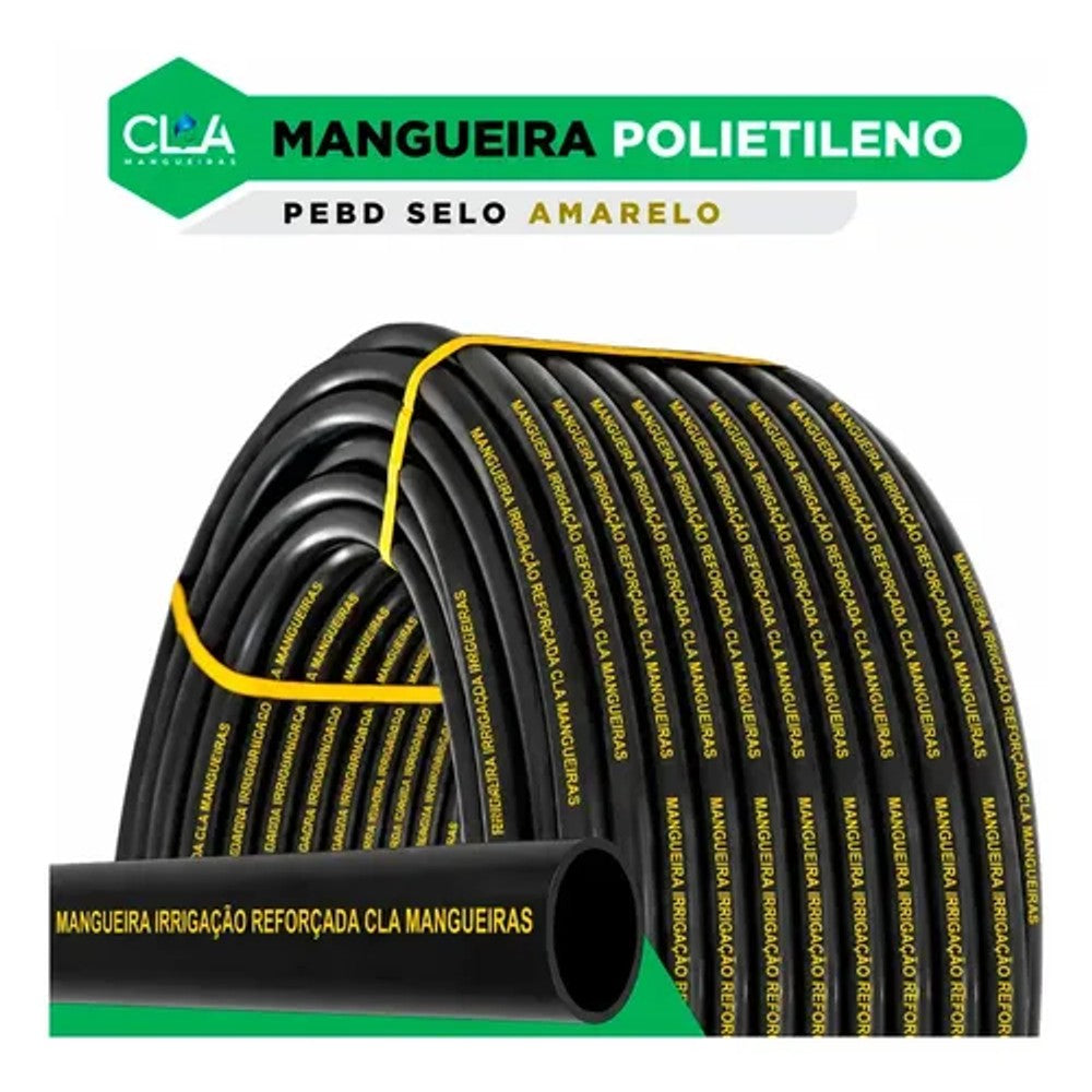 Mangueira Reforçada de 3,5mm 1.1/2 com 25 metros