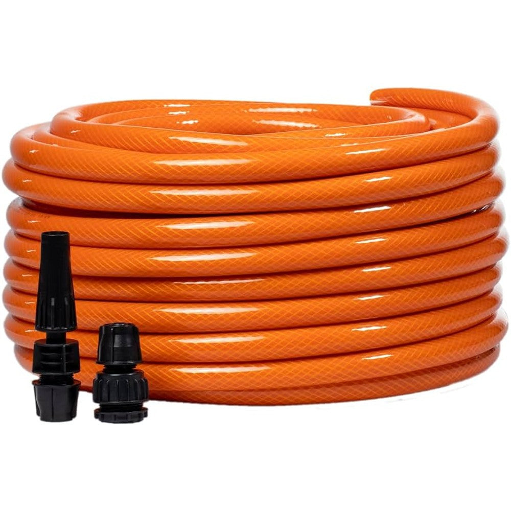 Mangueira de Jardim Conjunto 30m Trançada Pop Laranja