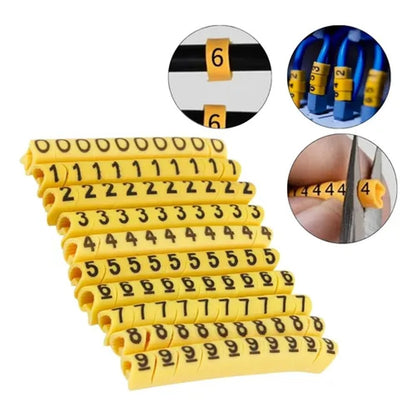 Marcador CB 1,0/3,0 MHG1-4 100 Peças Hellermann