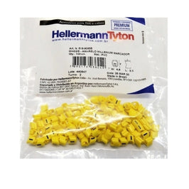 Marcador de Cabo 2,0 a 5,0 mm MHG2-6 100 Peças Hellermann