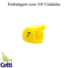 Marcador de Cabos 1,0/3,0 MHG1-1 100 Unidades Hellermann