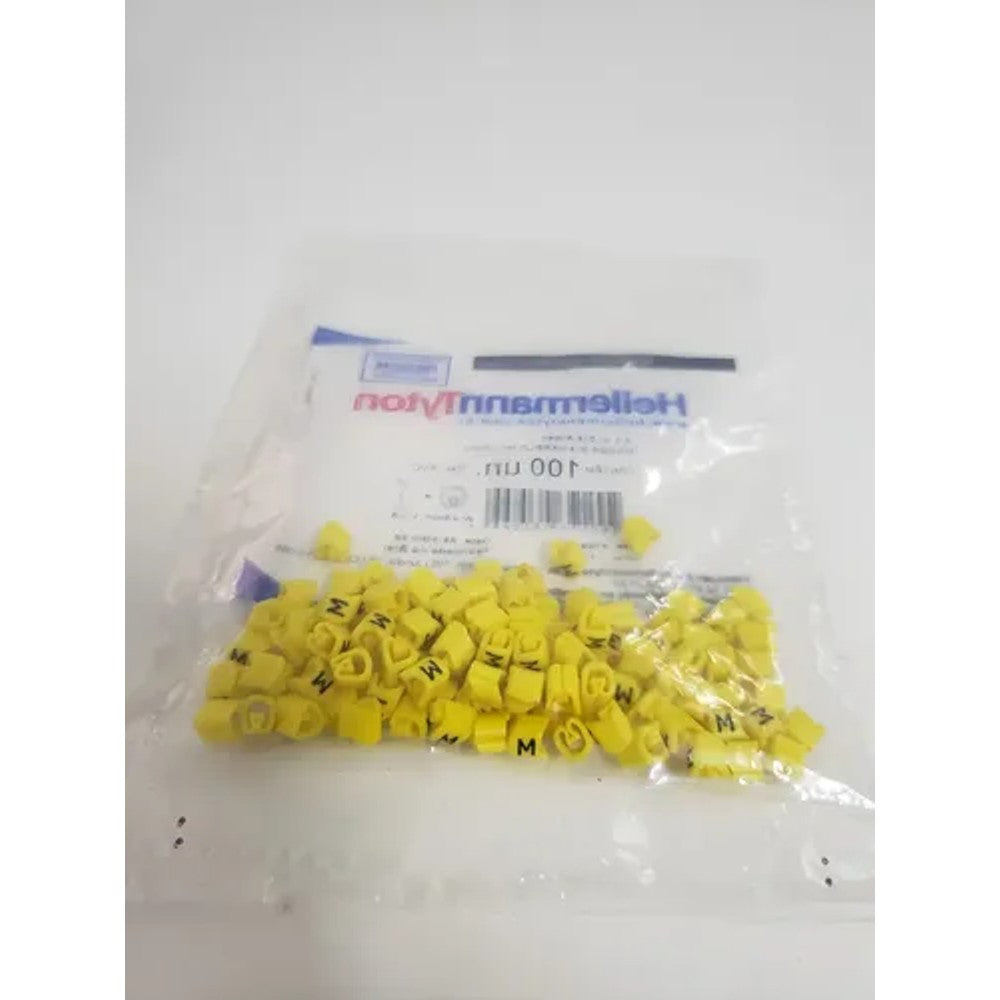 Marcador de Cabos 2,0 a 5,0 mm MHG2-3 Hellermann 100 Unidades