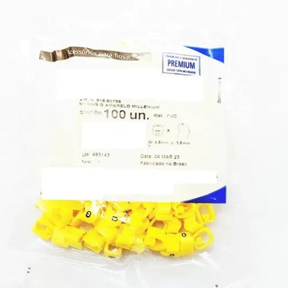Marcador de Cabos 4,0/9,0 MHG4-G 100 Unidades Hellermann