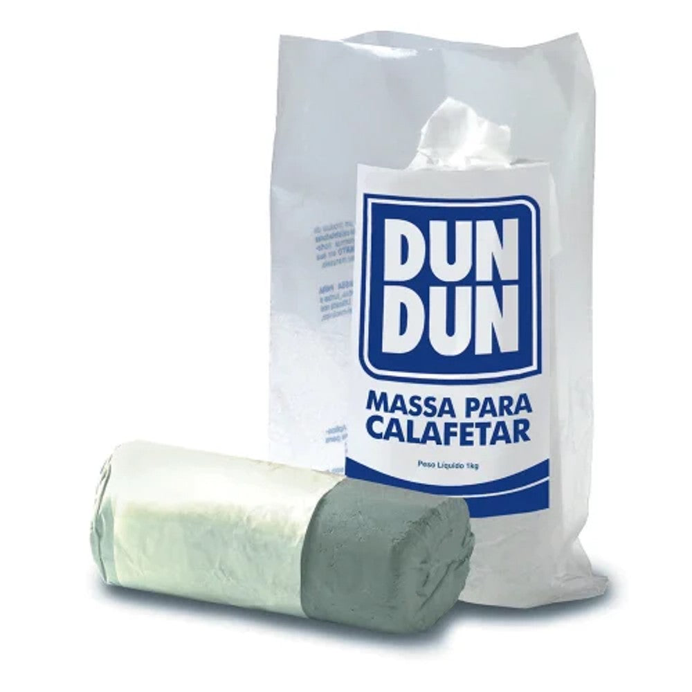 Massa de Calafetar 1kg Cinza