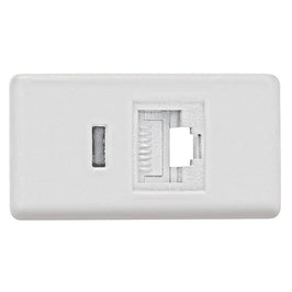 Modulo Tomada para Telefone RJ11 Tramontina Branco Liz Lux