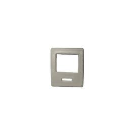 Moldura para Condulete para Tomada RJ Cinza Wetzel