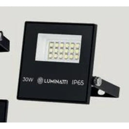 PROJETOR DE LED 30W 6500K PRETO DAL LUMINATTI