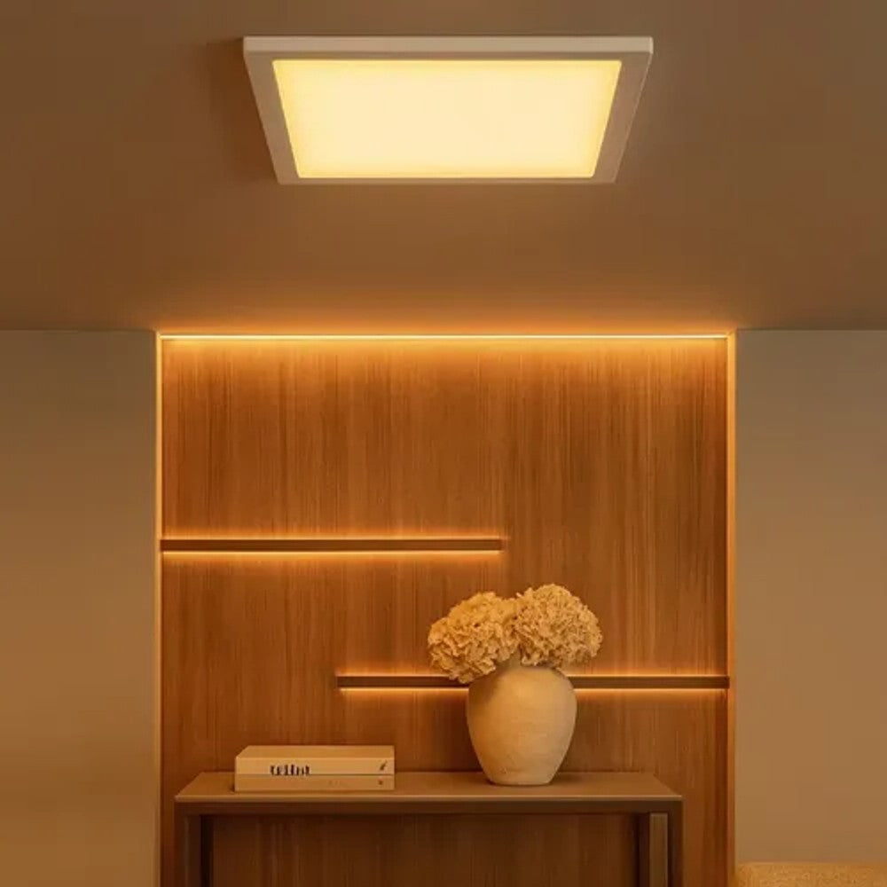 Painel LED EB.QD.36W 3000K 40cm Preto Save Energy
