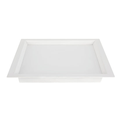 Painel LED Embutir Quadrado 36W 6500K Branco Recuado Nordecor