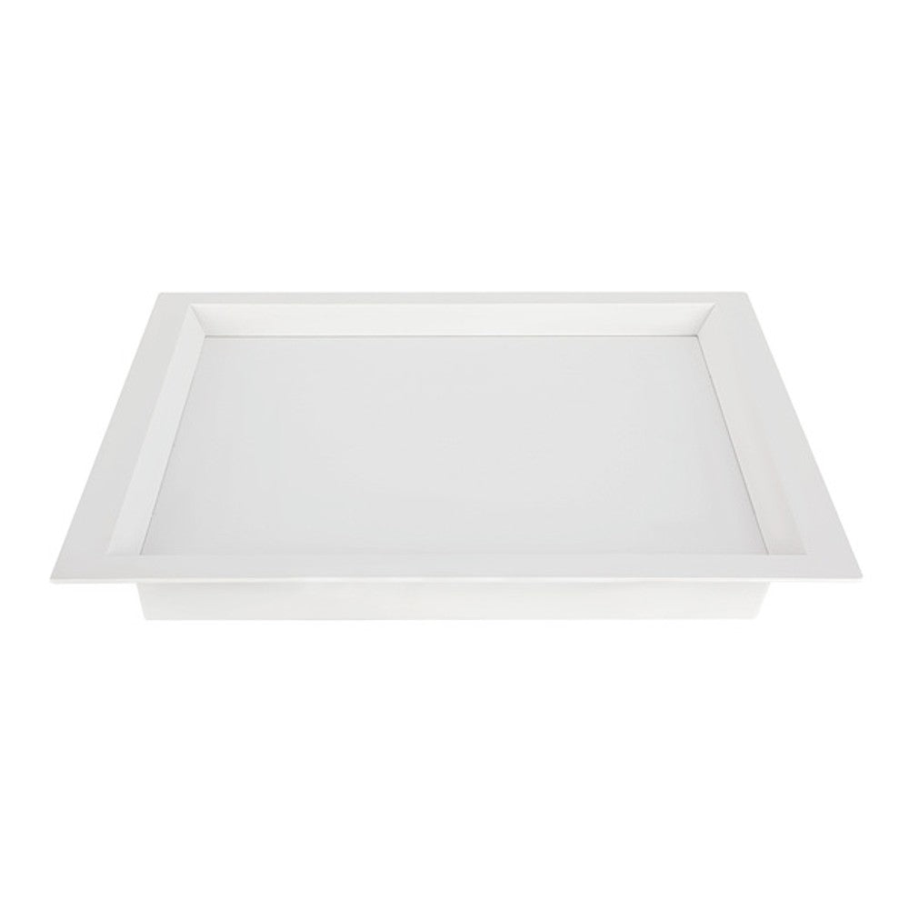 Painel LED Embutir Quadrado 36W 6500K Branco Recuado Nordecor