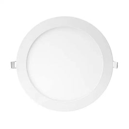 Painel LED Embutir Redondo 12W 6500K 17cm Branco PIX